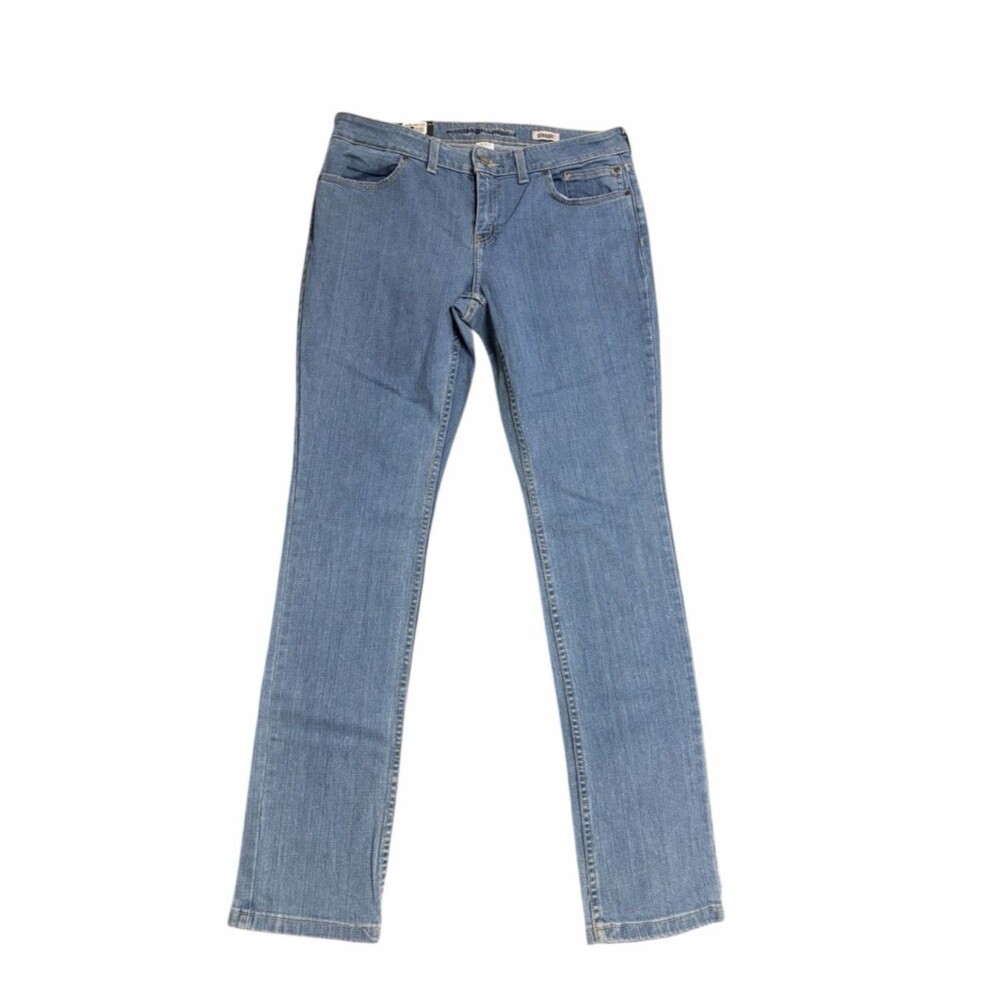 Harley Davidson Light Wash Straight Leg Jeans Size 31 Classic Denim Biker Style